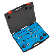 Sealey Mini Air Brush Kit 10 Piece 7-22cc Cup Capacity