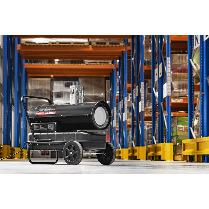 Sealey Space Warmer® Heater ABI600 20kW Kerosene/Diesel