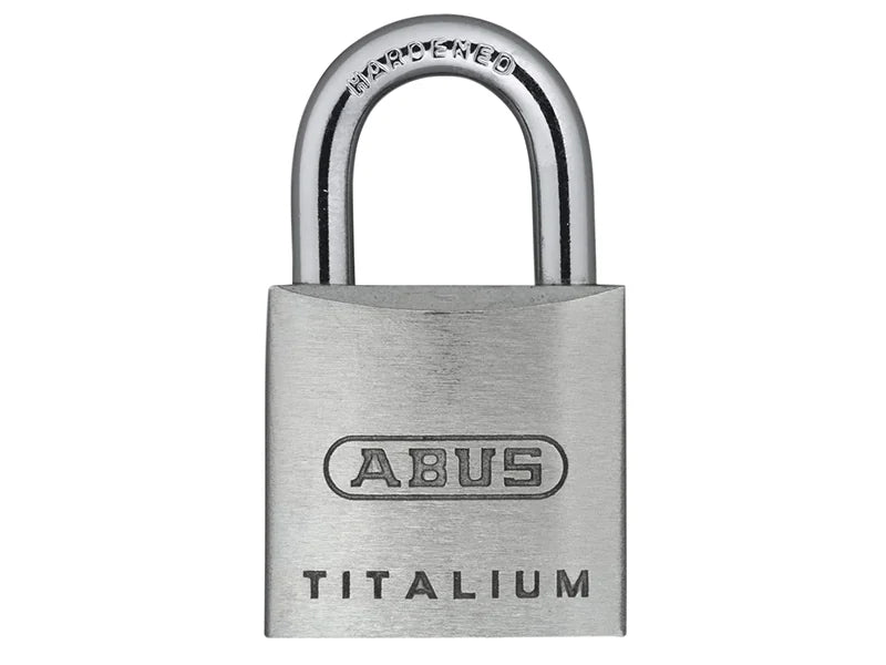ABUS Mechanical 64TI/20mm TITALIUM™ Padlock Keyed Alike KA6205 - 10056180-01
