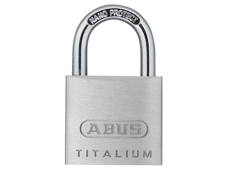 ABUS Mechanical 64TI/30mm TITALIUM™ Padlock Keyed Alike KA6312 - 10056189-01