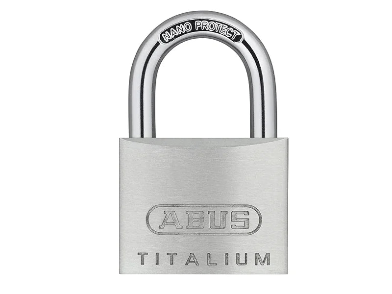 ABUS Mechanical 64TI/35mm TITALIUM™ Padlock Keyed Alike KA6355 - 10056196-01