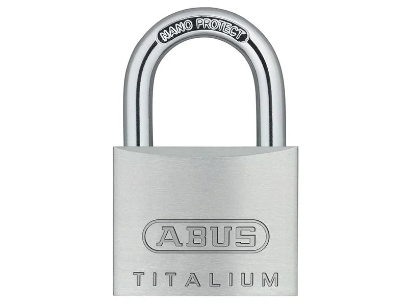 ABUS Mechanical 64TI/40mm TITALIUM™ Padlock Keyed Alike KA6412 - 10054587-01