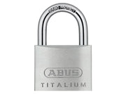 ABUS Mechanical 64TI/50mm TITALIUM™ Padlock Keyed Alike KA6512 - 10056206-01