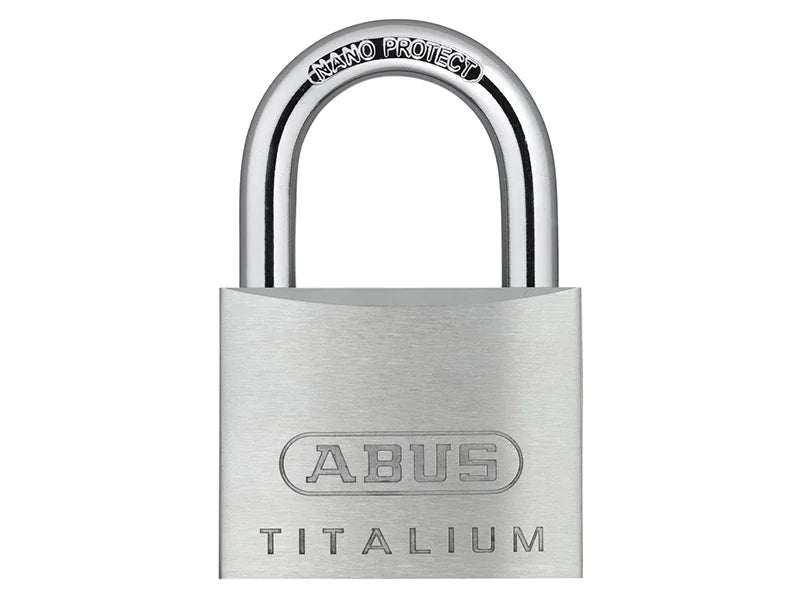 ABUS Mechanical 64TI/50mm TITALIUM™ Padlock Keyed Alike KA6512 - 10056206-01