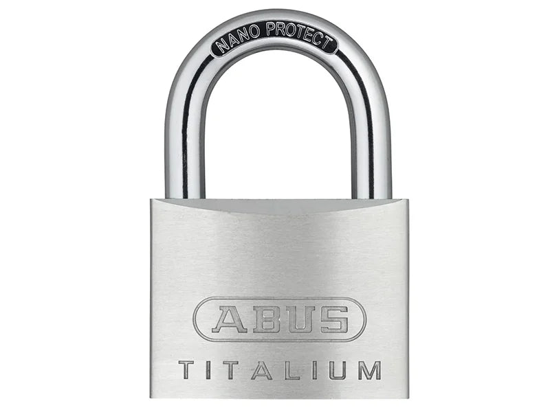 ABUS Mechanical 64TI/60mm TITALIUM™ Padlock Keyed Alike KA6607 - 10056357-01