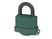ABUS Mechanical 70AL/45mm Aluminium Padlock Green Keyed Alike 6401 - 10049972-01