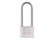 ABUS Mechanical 80TI/40mm TITALIUM™ Padlock 40mm Long Shackle Keyed Alike KA8012