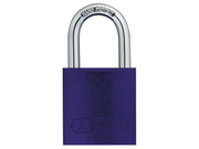 ABUS Mechanical 72/40mm Aluminium Padlock Violet Keyed Alike TT04072