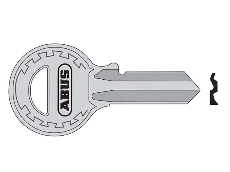 ABUS Mechanical 84/40 40mm R Key Blank - 10000681-01