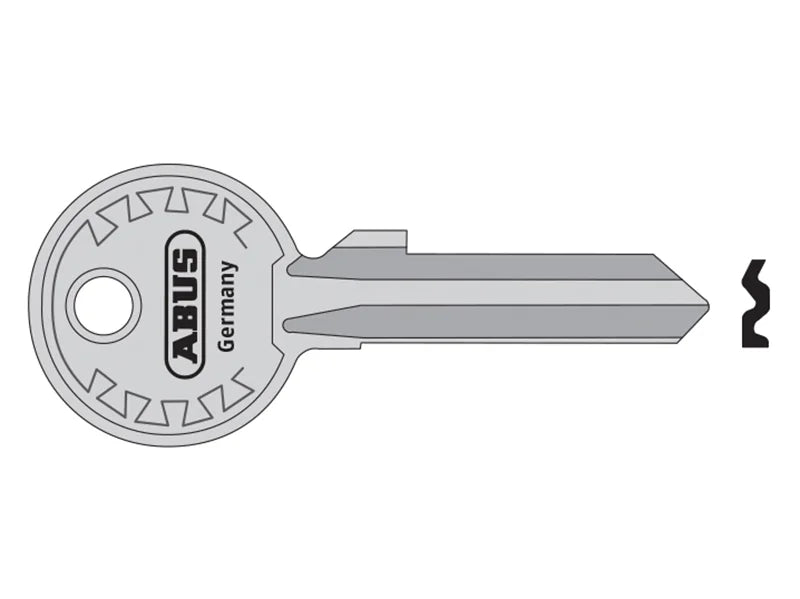 ABUS Mechanical 24/70-82/63-92/65 Key Blank 00906 - 10000906-01