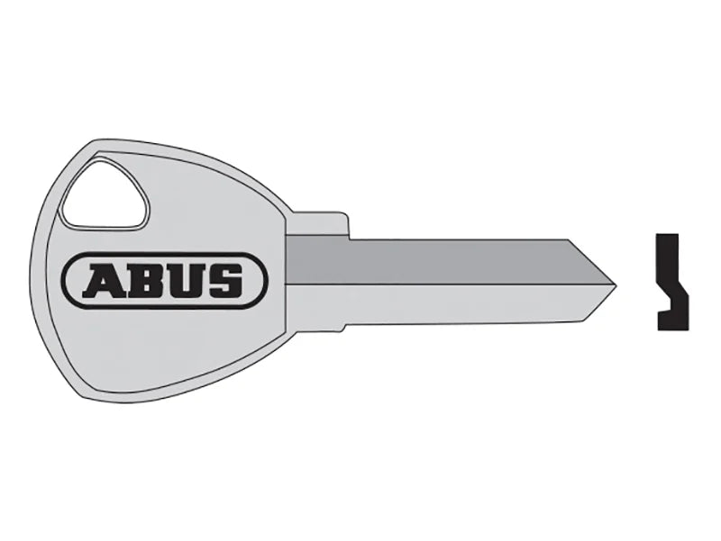 ABUS Mechanical 65/30 30mm Old Profile Key Blank - 10002688-01