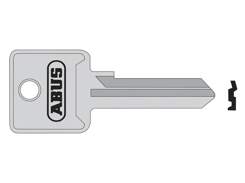 ABUS Mechanical 85/70 Left Hand Key Blank - 10002698-01
