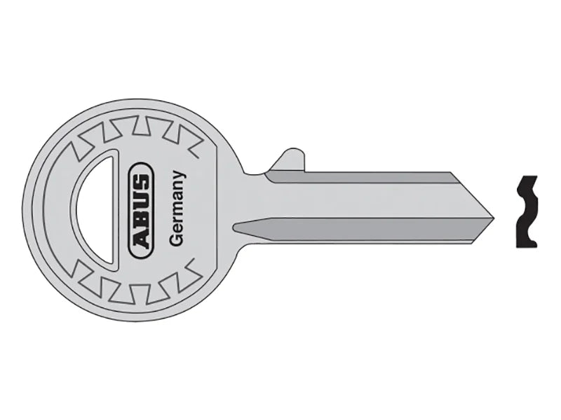 ABUS Mechanical 24-41-885 Right Hand 4 Pin Key Blank - 10002706-01