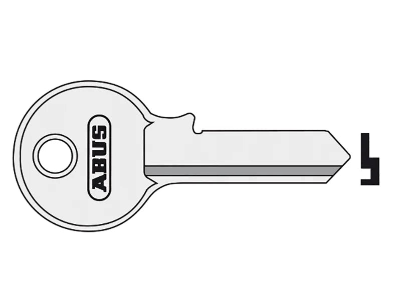 ABUS Mechanical 55/50 50mm Key Blank - 10002884-01