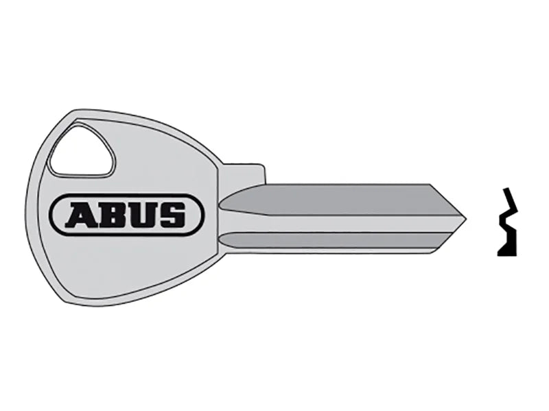 ABUS Mechanical 65/25 25mm New Profile Key Blank - 10011406-01