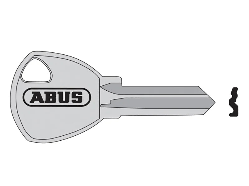 ABUS Mechanical 65/30 30mm New Profile Key Blank - 10012021-01
