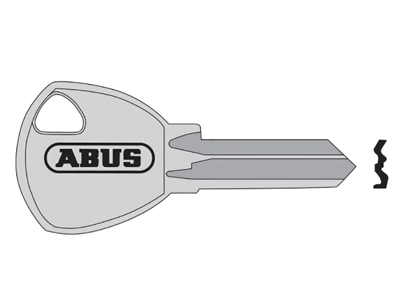 ABUS Mechanical 65/40+45 70/45 New Key Blank - 10012022-01