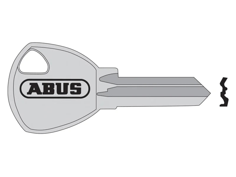 ABUS Mechanical 65/50 50mm +60 New Key Blank - 10012023-01