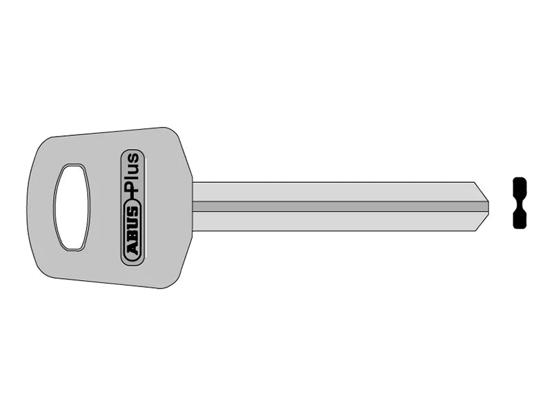 ABUS Mechanical X Plus Key Blank 23211 - 10023211-01