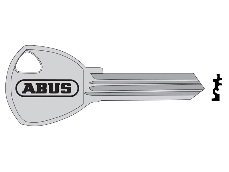 ABUS Mechanical 80TI/40+45+50+60 Key Blank 57862 - 10057862-01