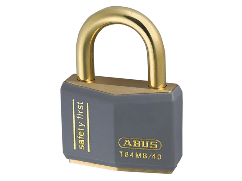 ABUS Mechanical T84MB/40mm Grey Rustproof Padlock - 10028355-01