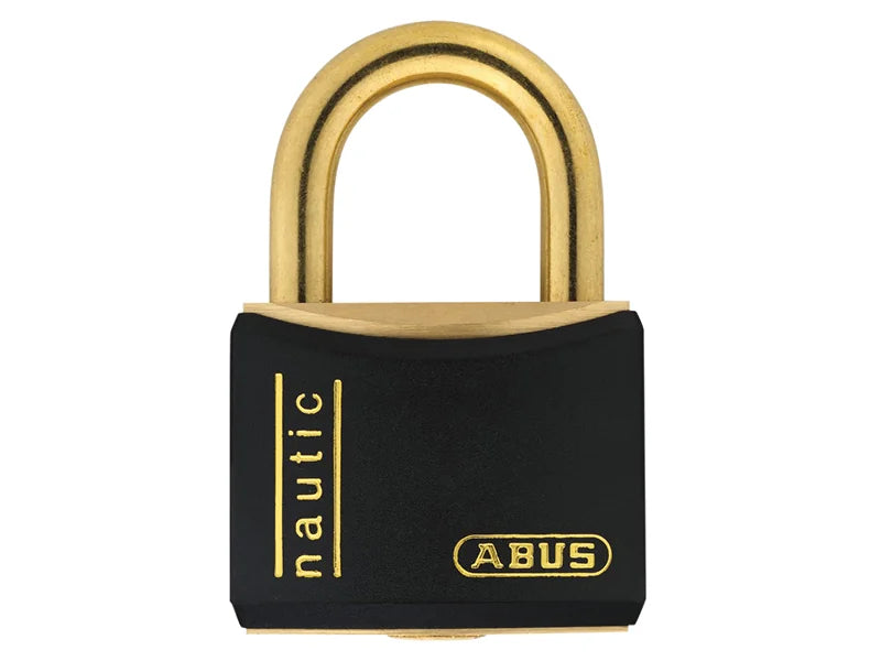 ABUS Mechanical t84mb/ Black Rustproof Padlock 20-40mm