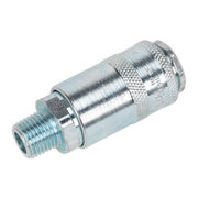 Sealey PCL Coupling Body Male 1/4" BSPT - Pack of 50