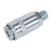 Sealey PCL Coupling Body Male 1/4" BSPT - Pack of 50