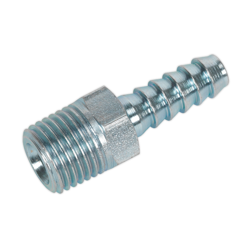 Sealey PCL Coupling AC08 1/4" BSPT Male Tailpiece - Pack of 5