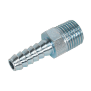 Sealey PCL Coupling AC08 1/4" BSPT Male Tailpiece - Pack of 5