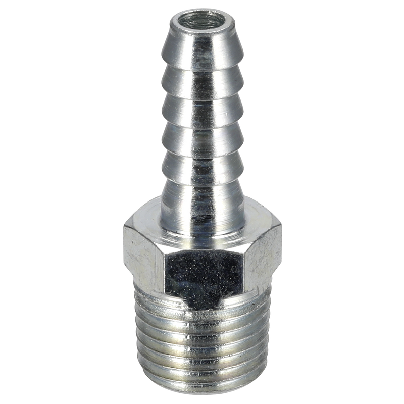 Sealey PCL Coupling AC08 1/4" BSPT Male Tailpiece - Pack of 5