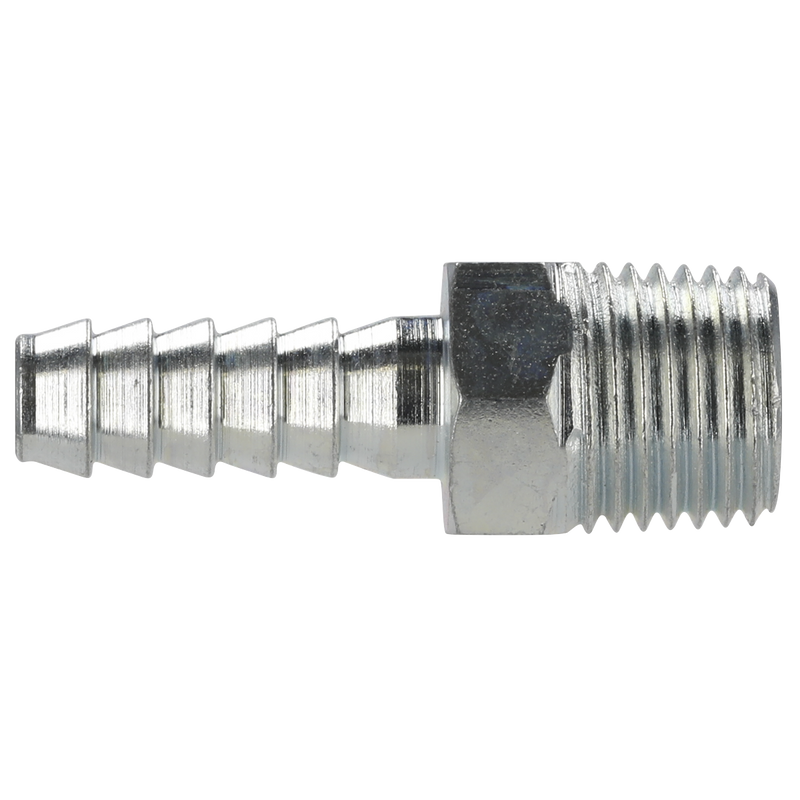 Sealey PCL Coupling AC08 1/4" BSPT Male Tailpiece - Pack of 5