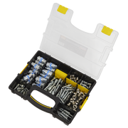 Sealey PCL 110 Piece Coupling Kit with Storage Case
