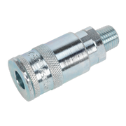 Sealey PCL Coupling Body Male 1/4" BSPT - Pack of 50