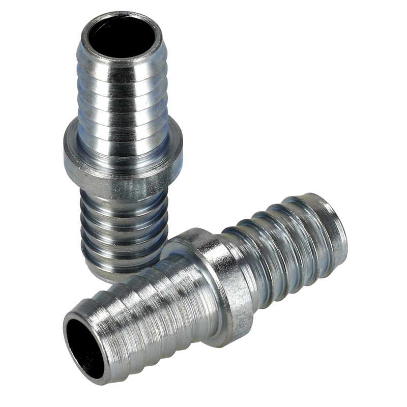 Sealey PCL Double End Hose Connector 1/2" Bore - Pack of 2