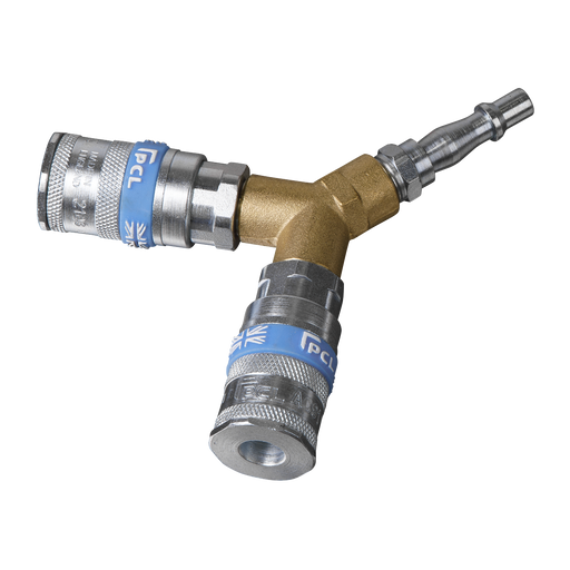 Sealey PCL Twin Coupling Y-Adaptor AC55