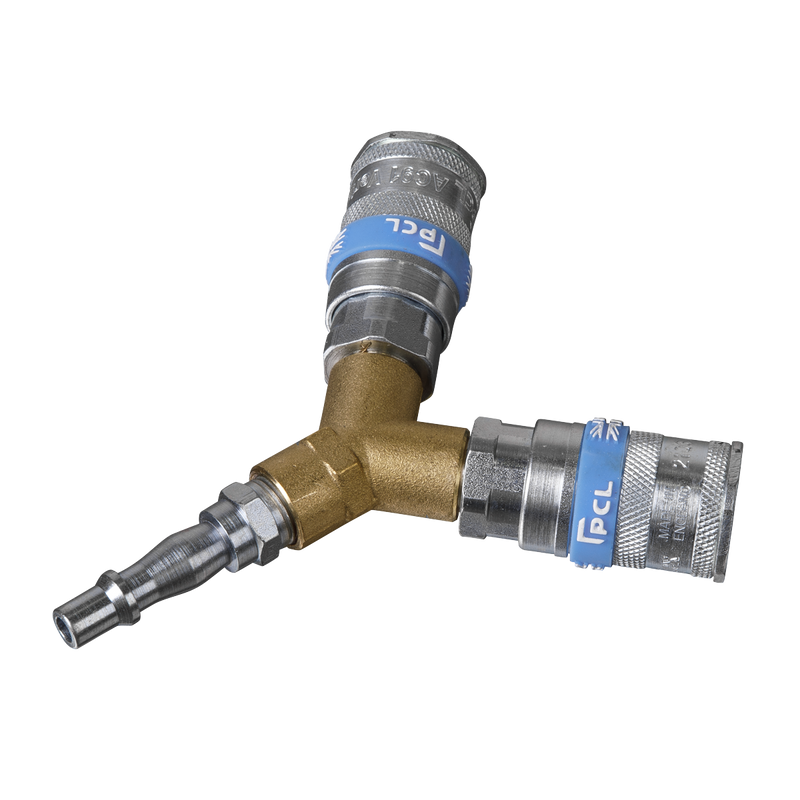 Sealey PCL Twin Coupling Y-Adaptor AC55