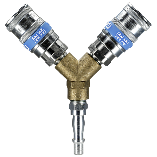 Sealey PCL Twin Coupling Y-Adaptor AC55