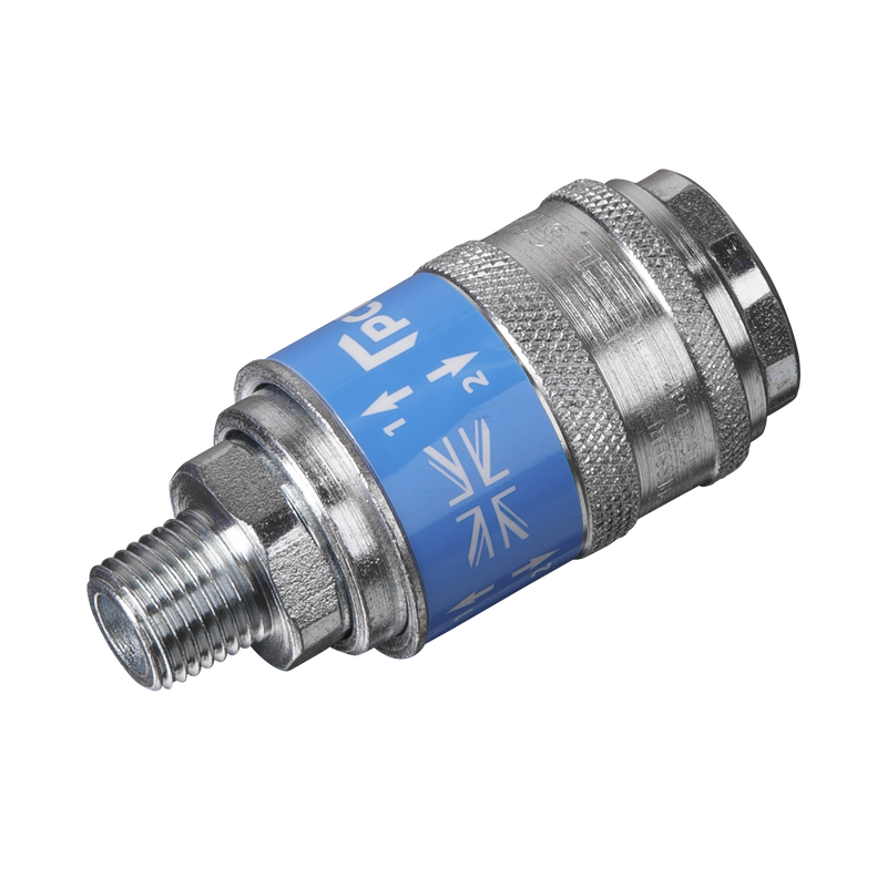Sealey PCL Safety Coupling Body Male 1/4" BSPT AC56