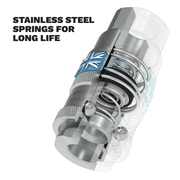 Sealey PCL Air Tool Coupling Kit 1/4" BSPT 2 Piece
