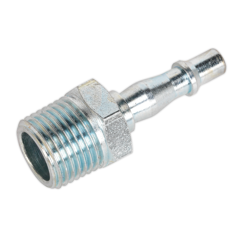 Sealey PCL Screwed Adaptor Male 1/4" BSPT - Pack of 5
