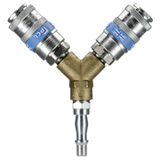 Sealey PCL Twin Coupling Y-Adaptor AC87 Standard