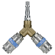 Sealey PCL Twin Coupling Y-Adaptor AC87 Standard