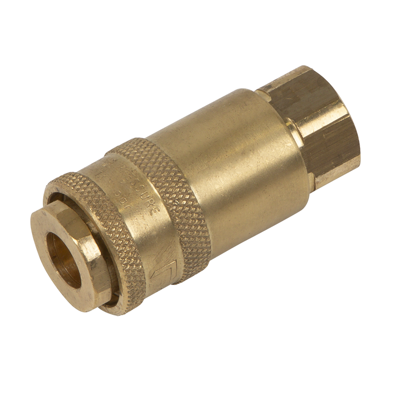 Sealey PCL Coupling Body Female 1/4"BSPT AC90 Non-Corrodible