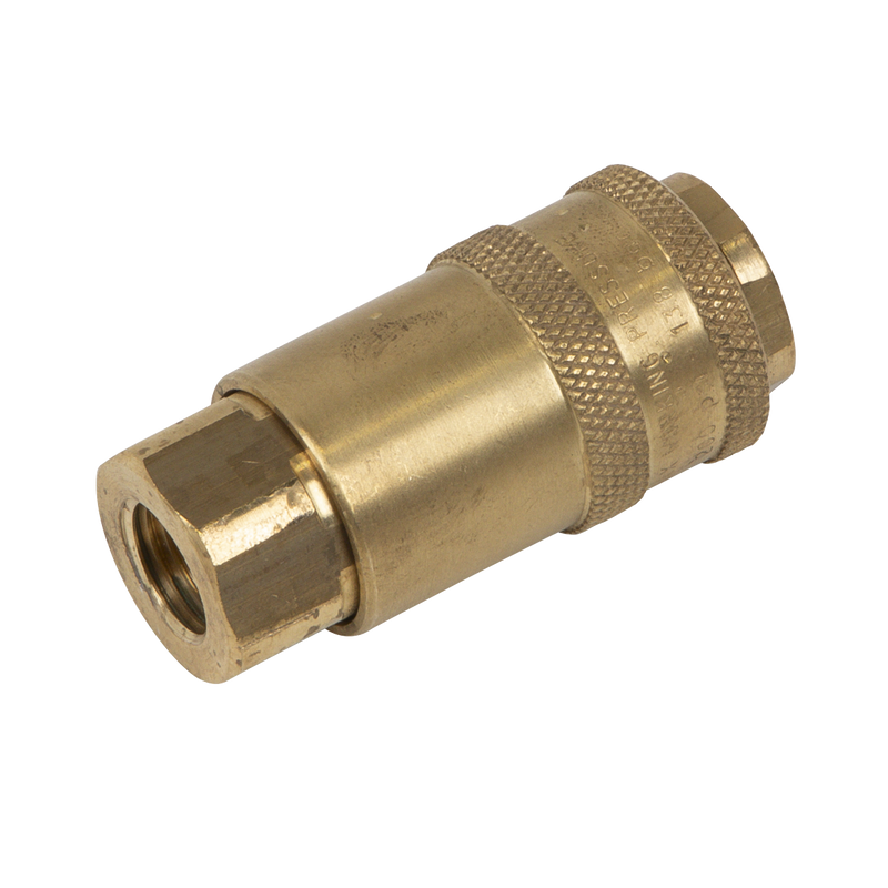 Sealey PCL Coupling Body Female 1/4"BSPT AC90 Non-Corrodible