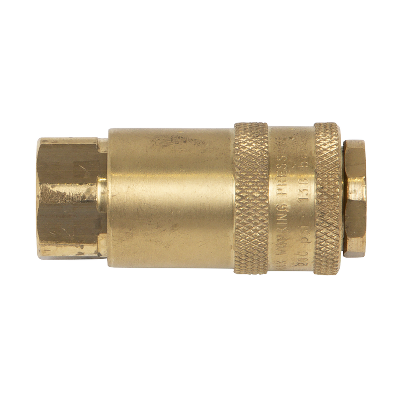 Sealey PCL Coupling Body Female 1/4"BSPT AC90 Non-Corrodible