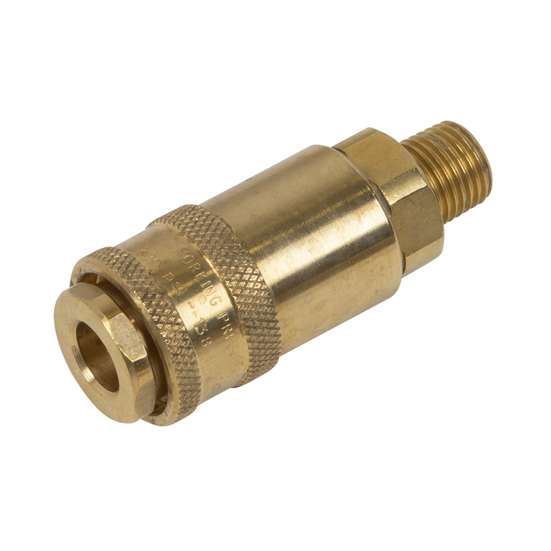 Sealey PCL Coupling Body Male 1/4" BSPT - Non-Corrodible AC91