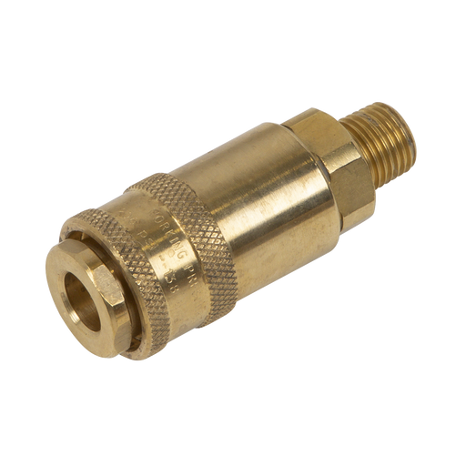 Sealey PCL Coupling Body Male 1/4" BSPT - Non-Corrodible AC91