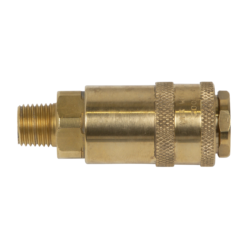 Sealey PCL Coupling Body Male 1/4" BSPT - Non-Corrodible AC91