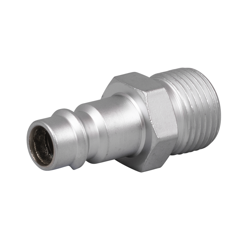 Sealey High Flow Screwed Adaptor Male 1/4"BSPT - Pack of 5